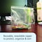 Stout By Envision Clear Resealable Zipper Seal Storage Bags  8 x 8 Case of 1000 Bags, 1000PK ZF-003C - alternate 8